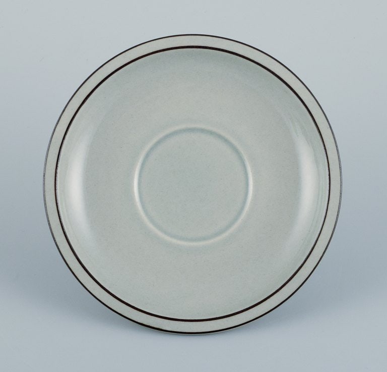 Jens Harald Quistgaard for Bing & Grøndahl, Colombia, four coffee cups with saucers. - 5