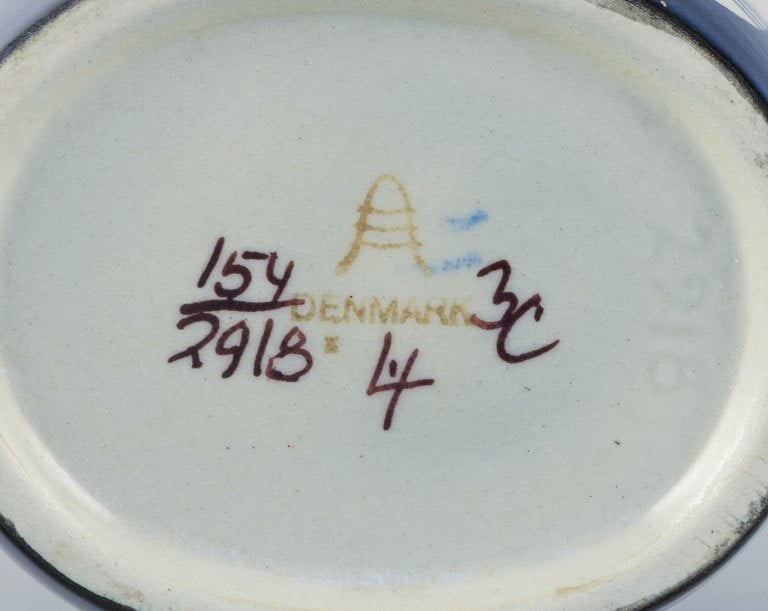 Aluminia, Tenera flacon in earthenware. - 8