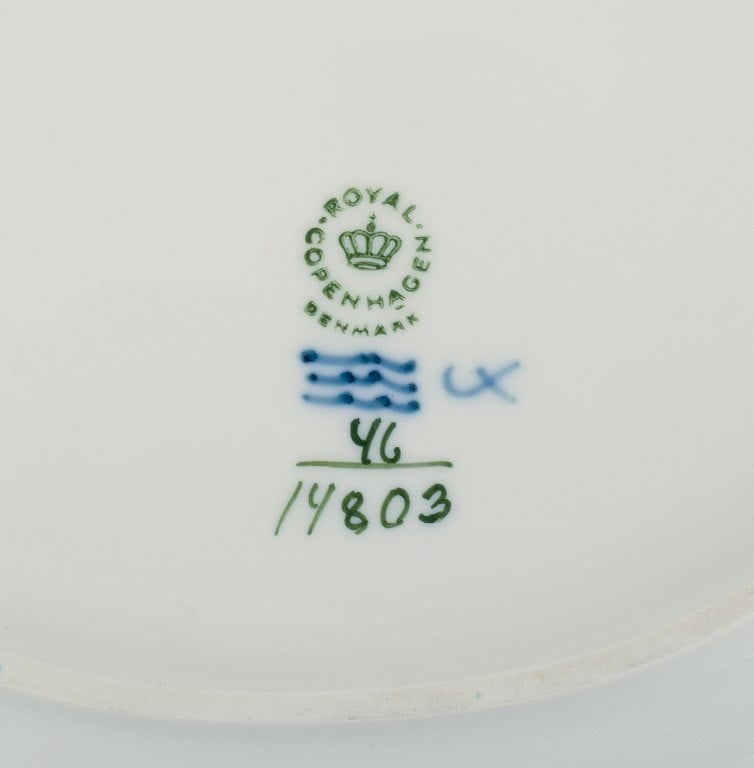 Johannes Hedegaard for Royal Copenhagen, Rimmon, oval dish. - 5
