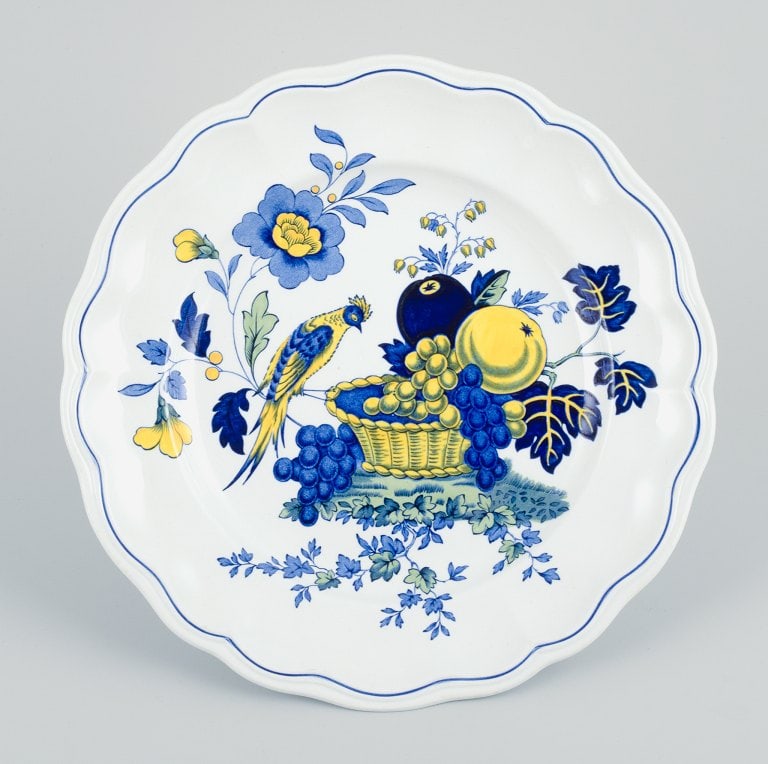 Copeland Spode, England, Bluebird. Two large dinner plates. - 3