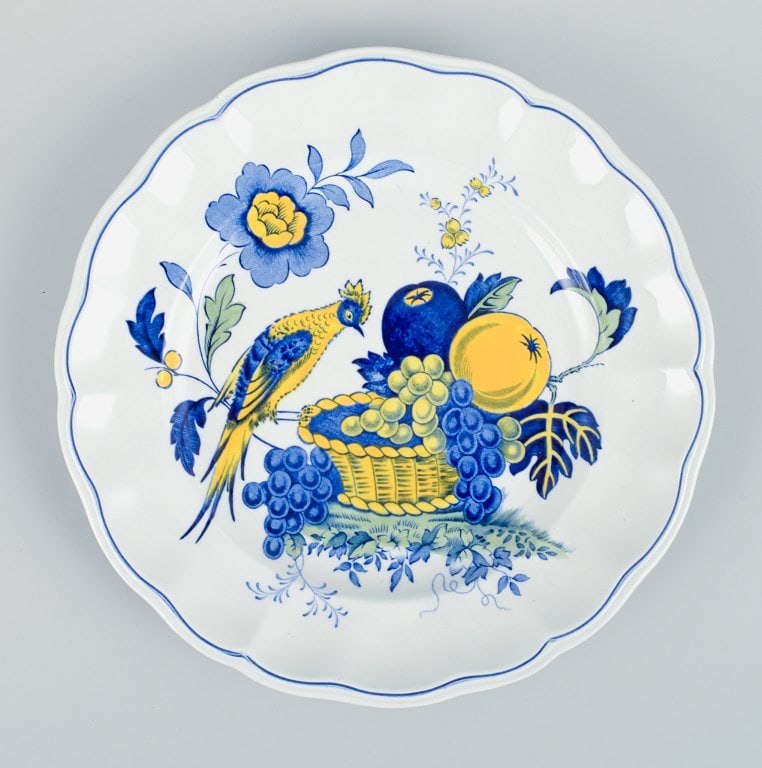 Copeland Spode, England, Bluebird. Four lunch plates. - 3