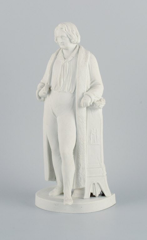Royal Copenhagen, biscuit sculpture after Berthel Thorvaldsen. Sculpture by Berthel Thorvaldsen. - 4