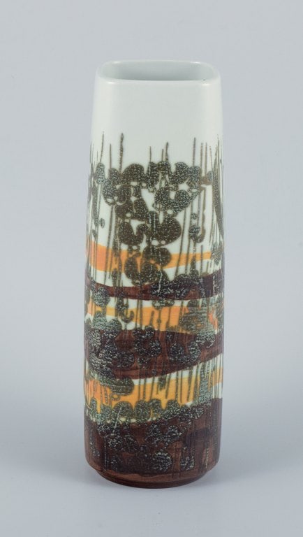 Ivan Weiss for Royal Copenhagen, faience vase. - 2
