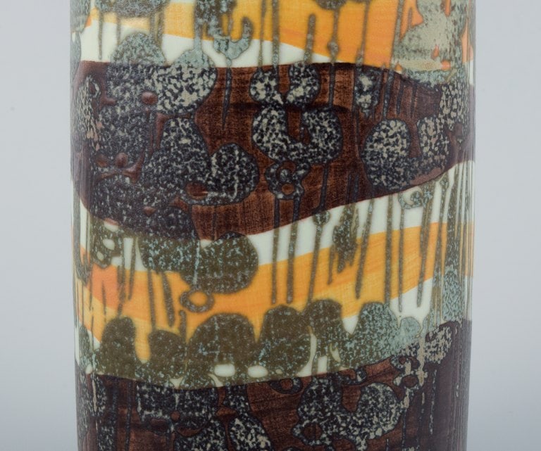 Ivan Weiss for Royal Copenhagen, faience vase. - 3