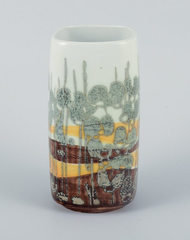 Ivan Weiss for Royal Copenhagen, vase and bowl in faience. - 6