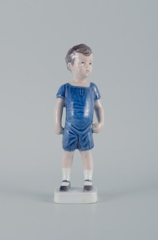 Royal Copenhagen, rare figure of a boy.: Royal Copenhagen, rare figure of a boy. Model number 519. In great condition. Second factory quality. Dimensions: H 20.5 x W 5.5 cm. Reserve: $280.00 Shipping: Domestic: Shipping rates are determined