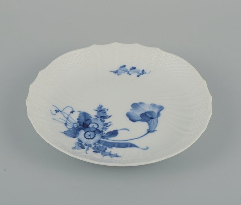 Royal Copenhagen Blue Flower curved bowl and dish. - 4