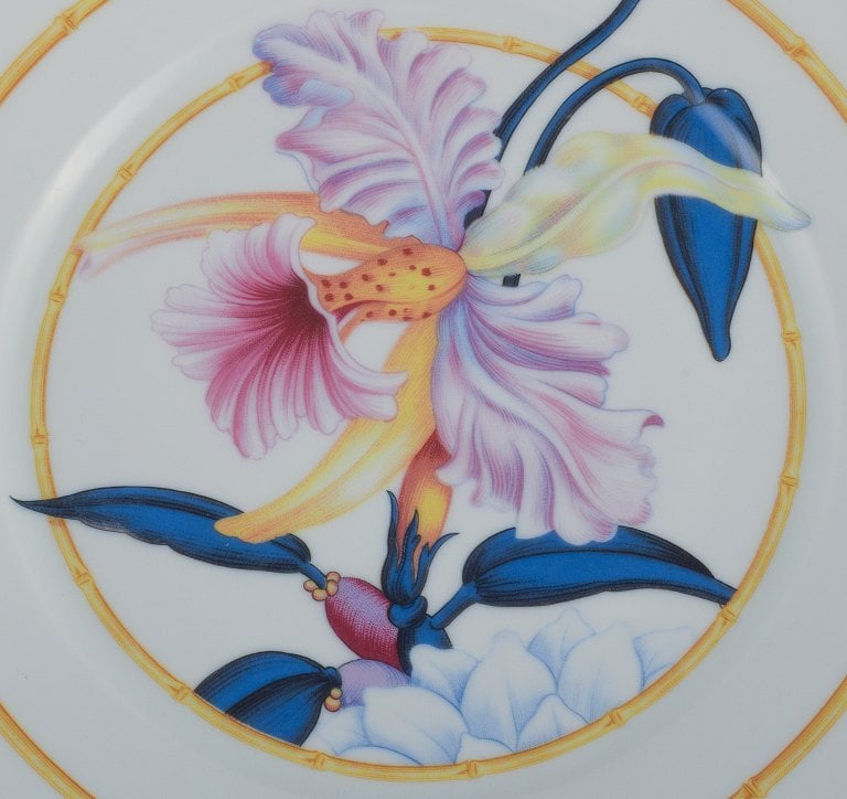 Porcelaine De Paris "Aurore Tropicale". Limoges, France, - 5