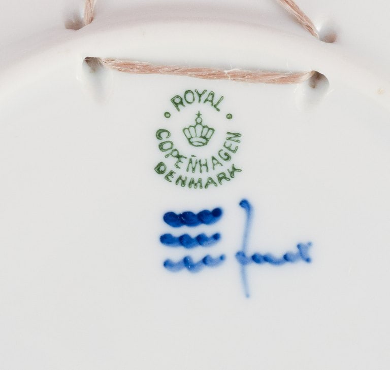 Royal Copenhagen Christmas plate from 1944. - 4