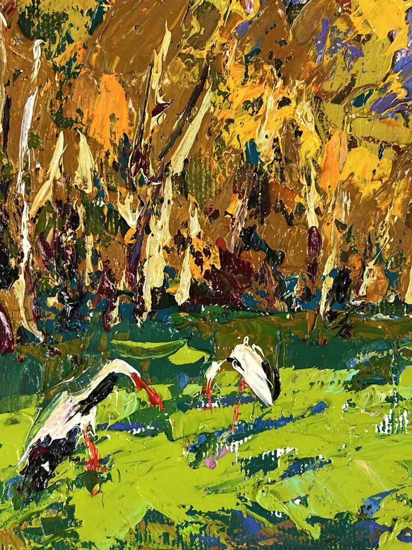 Oil painting Soon The Forest Will Be Ready Oleksiy Ivanyuk - 5