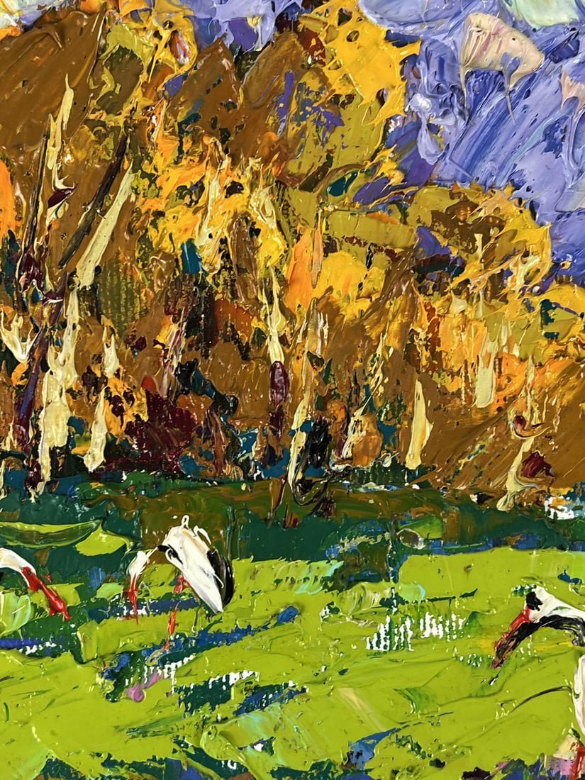 Oil painting Soon The Forest Will Be Ready Oleksiy Ivanyuk - 6