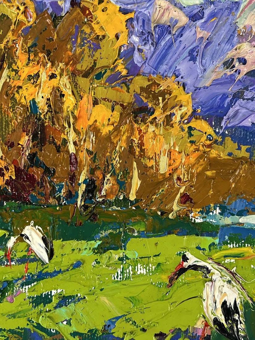 Oil painting Soon The Forest Will Be Ready Oleksiy Ivanyuk - 7