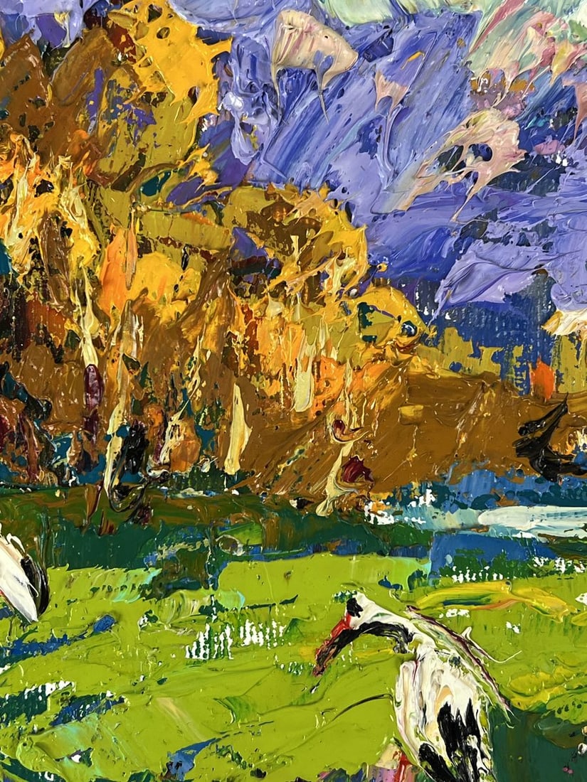 Oil painting Soon The Forest Will Be Ready Oleksiy Ivanyuk - 8