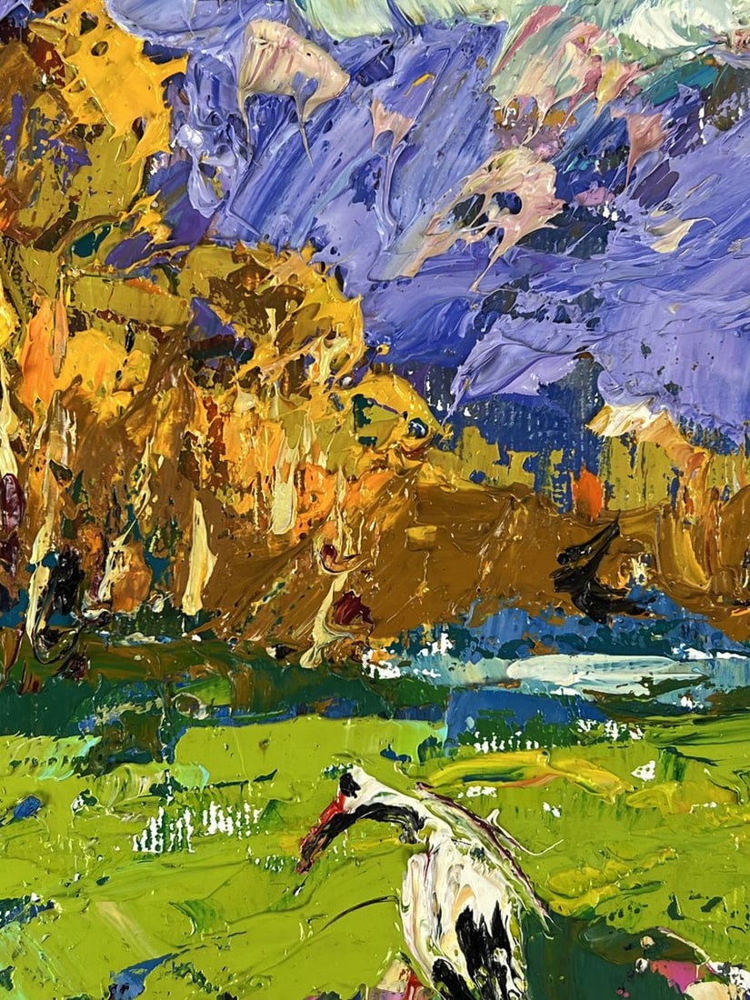 Oil painting Soon The Forest Will Be Ready Oleksiy Ivanyuk - 9