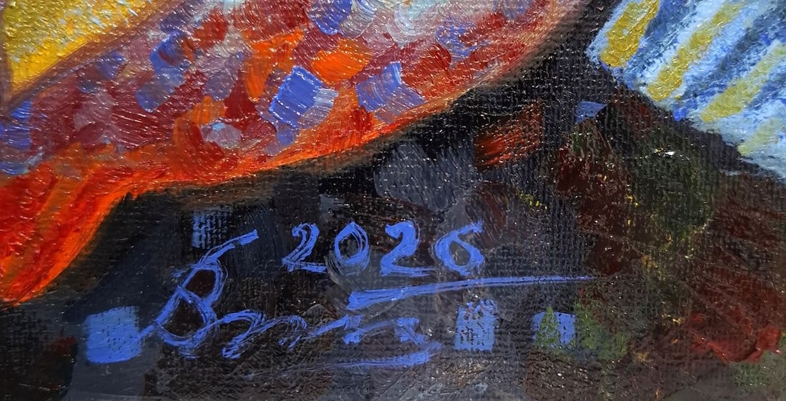 Oil painting Fish puzzles Sergey Voichenko - 6