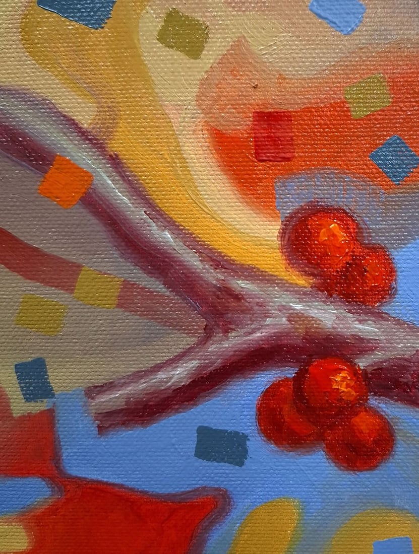 Oil painting Red Cardinal Sergey Voichenko - 6