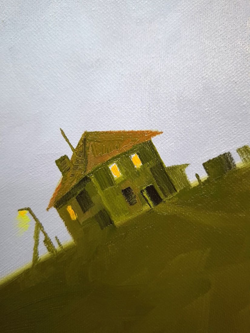 Oil painting Golden Chicken Sergey Voichenko - 6