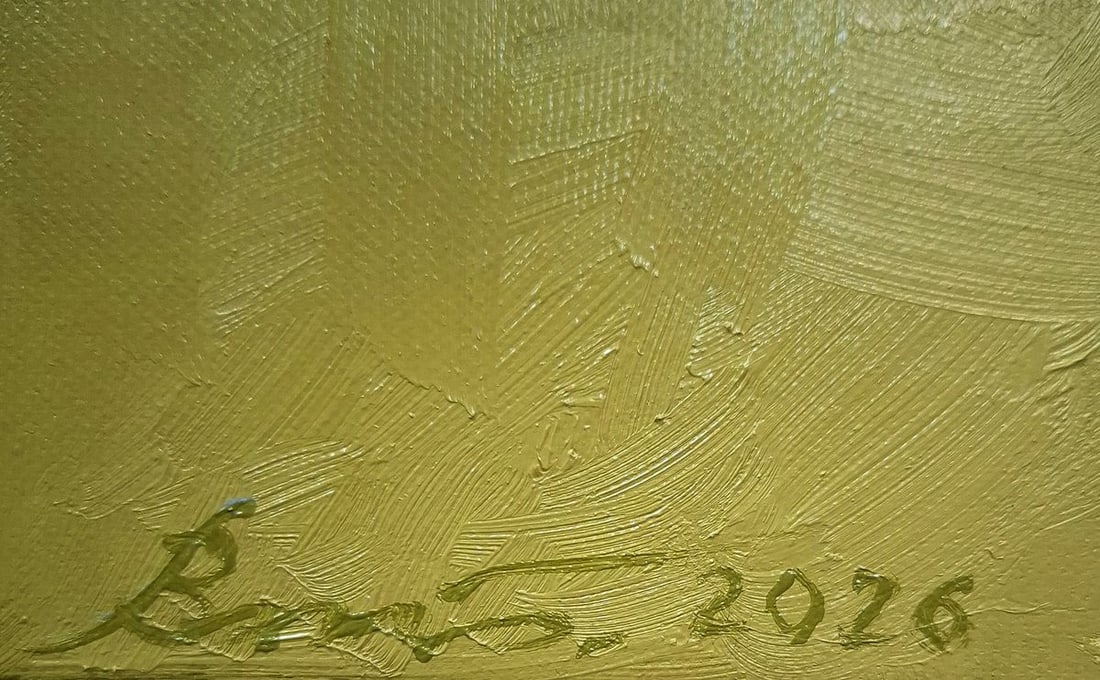 Oil painting Golden Chicken Sergey Voichenko - 7