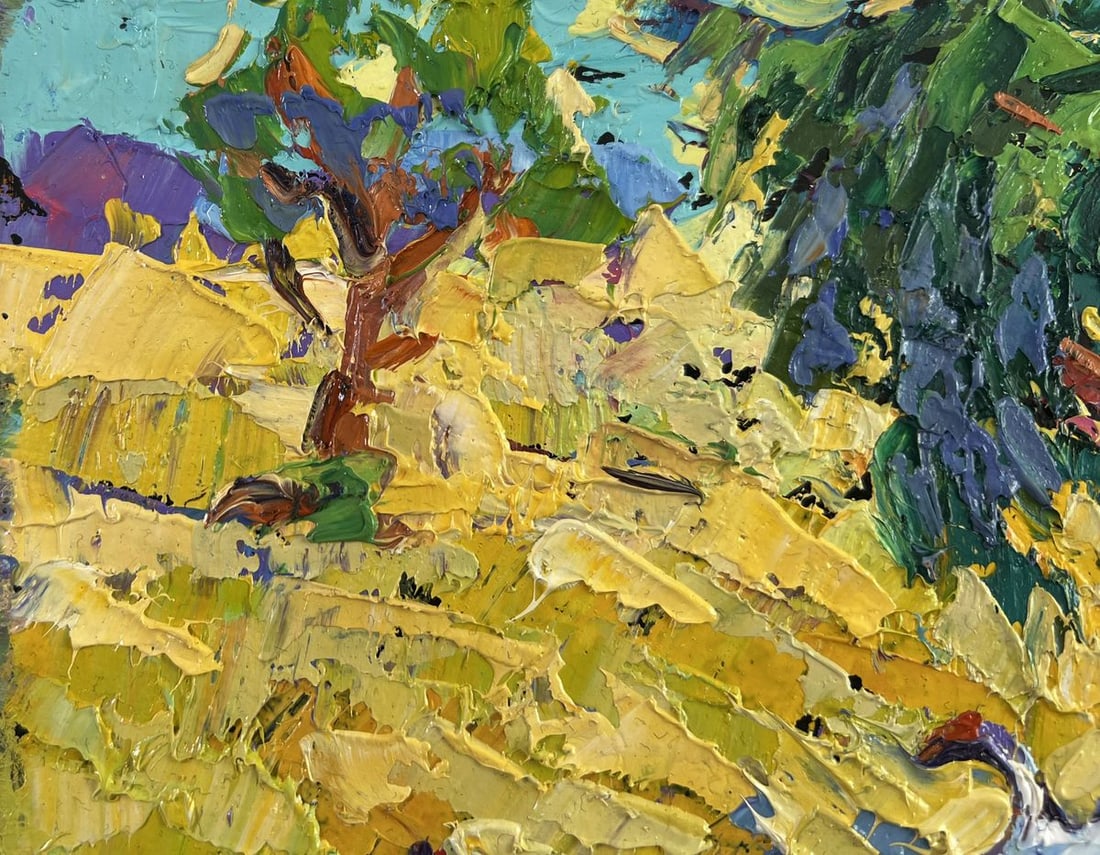 Oil painting A day filled with summer Alex Kalenyuk - 7