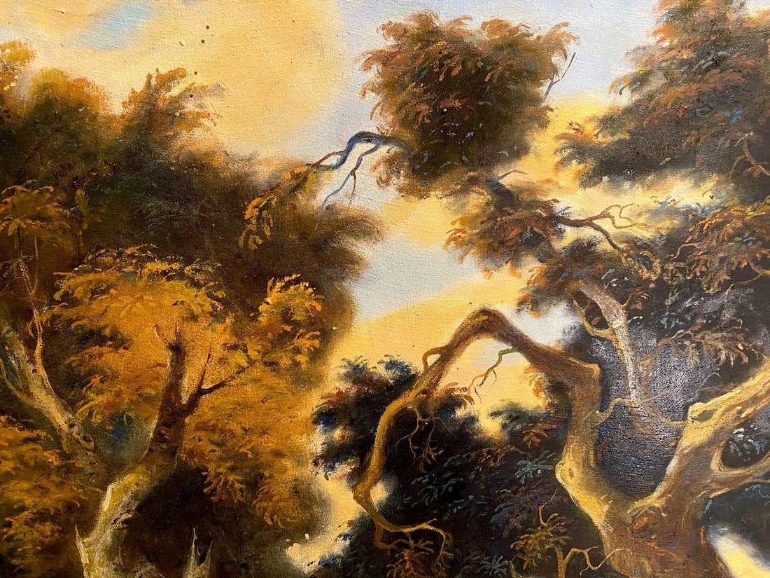 Oil painting Autumn Litvinov Oleg Arkad'yevich: №Litv 8 *** ABOUT THIS PAINTING *** * TITLE: "Autumn" * ARTISTS: Litvinov Oleg Arkad'yevich * SIZE: 90x61.5 cm/'35.43x24.21 inches' * MEDIUM: oil, canvas * HAND PAINTED: Original painting from o