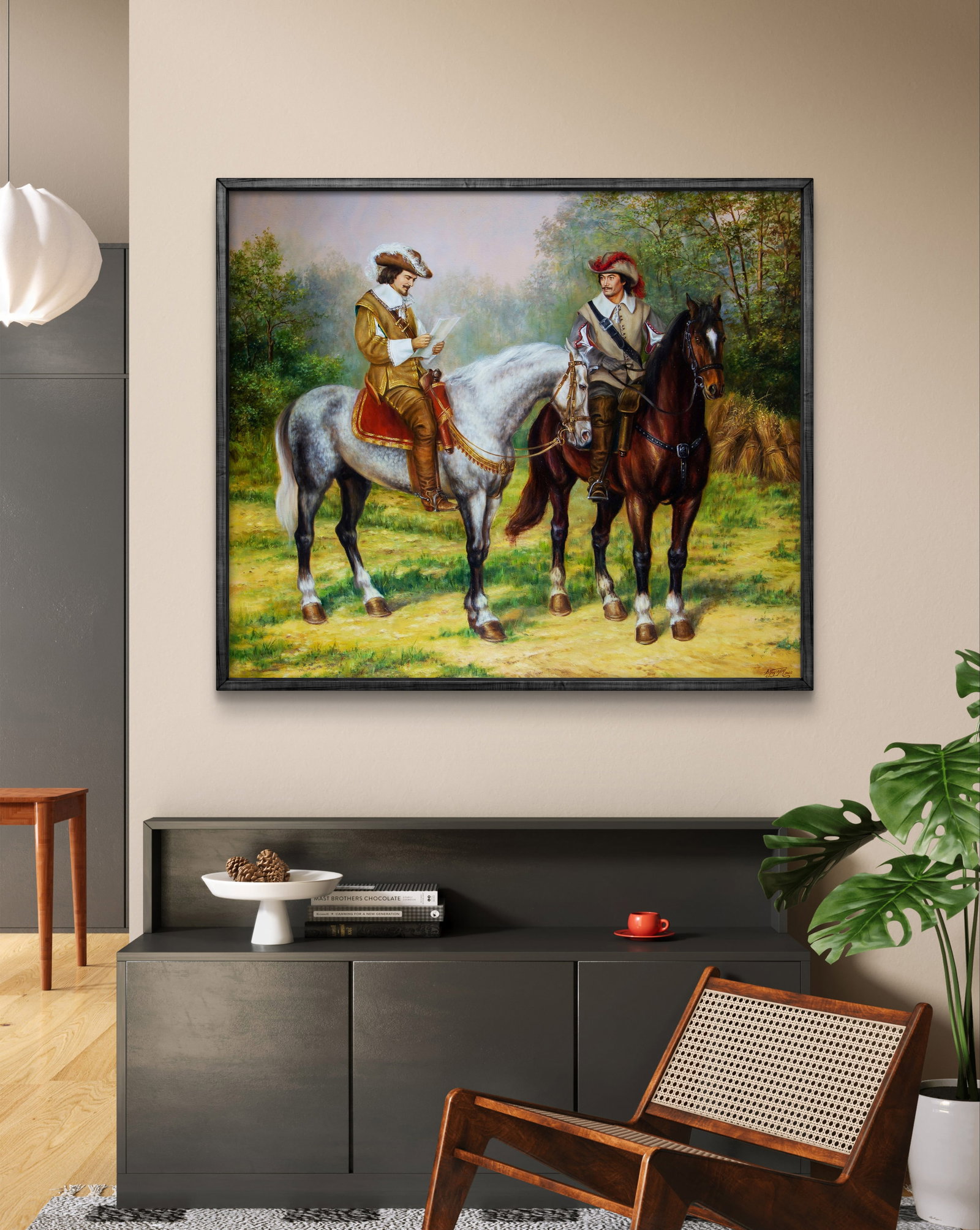 Oil painting Letter from the Queen Valeriy Bulat - 3