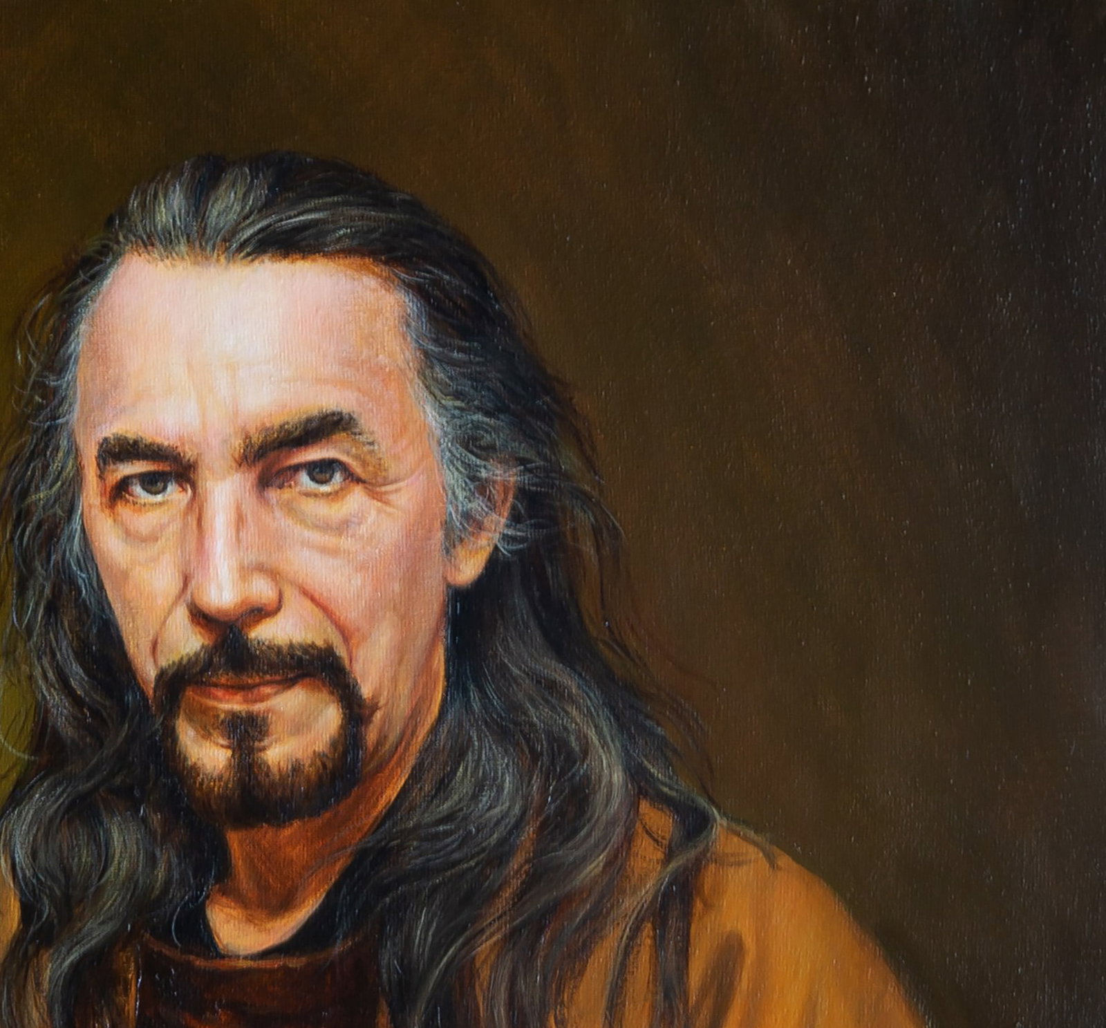 Oil painting An artist at work Valeriy Bulat - 5