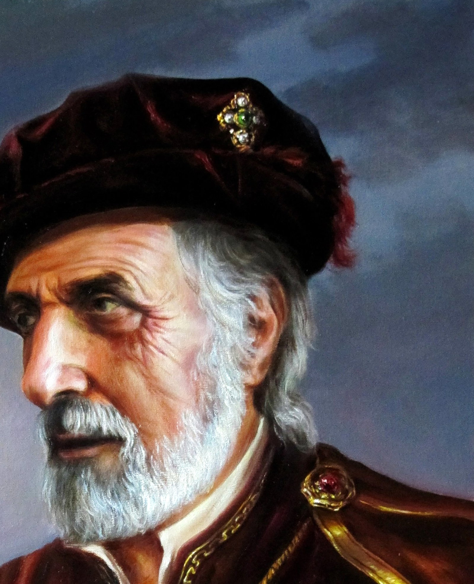 Oil painting The Merchant of Venice Valeriy Bulat - 5