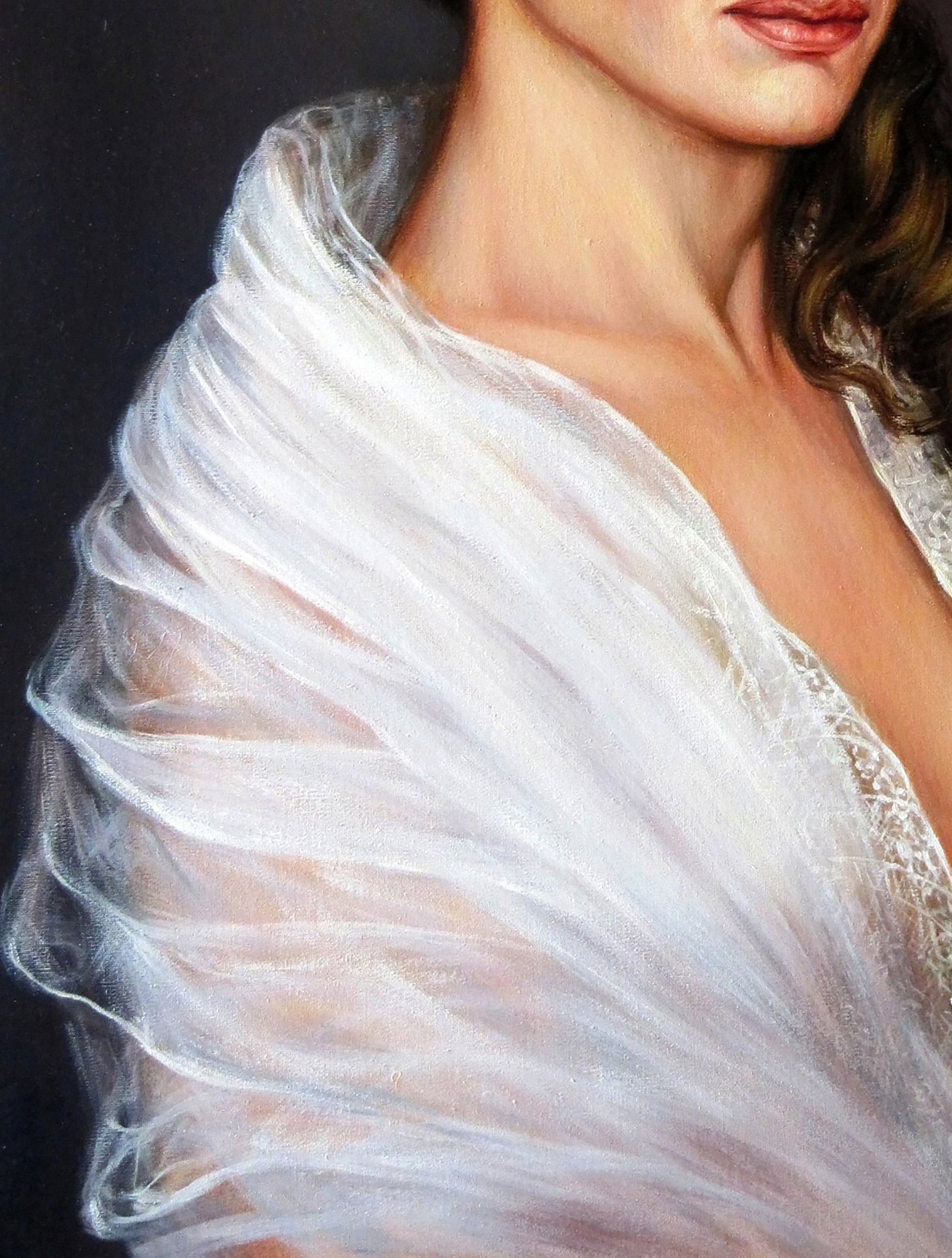 Oil painting Portrait of Margarita Valeriy Bulat - 6