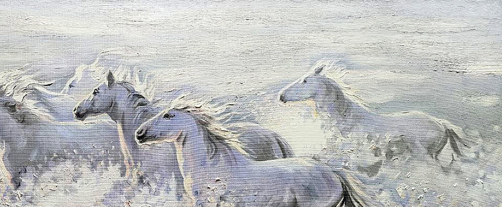 Oil painting Morning jogging Leonid Pavlenko - 3