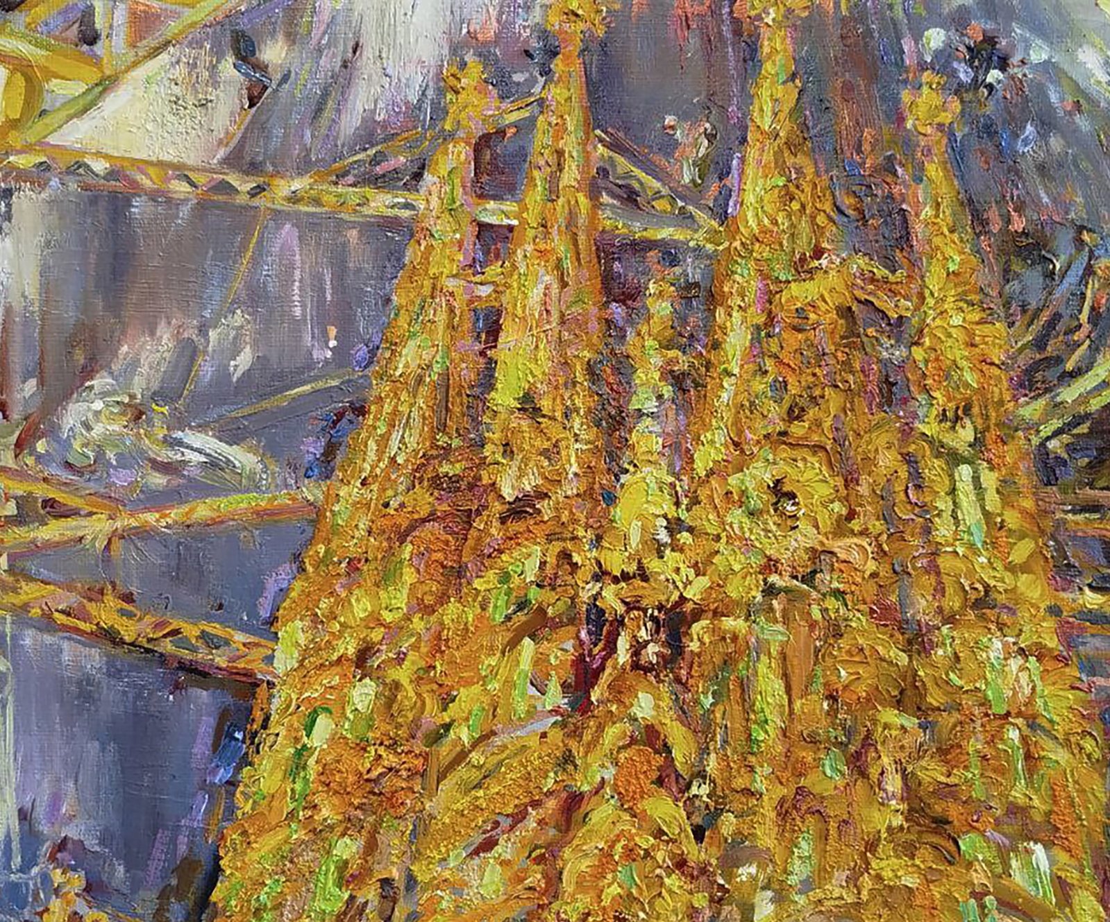 Oil painting Temple of the Holy Family Leonid Pavlenko - 6