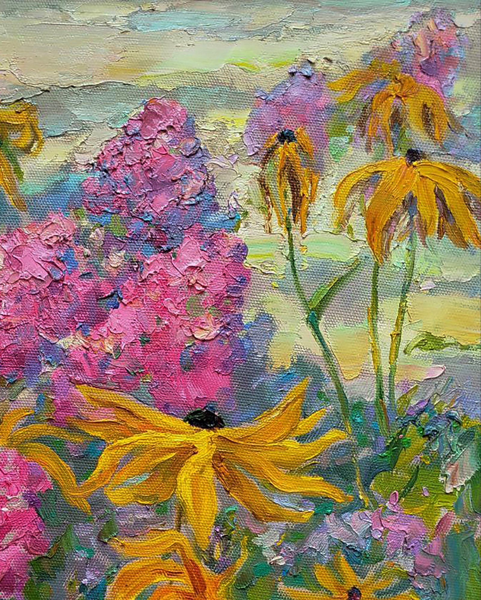 Oil painting The color of summer Leonid Pavlenko - 5