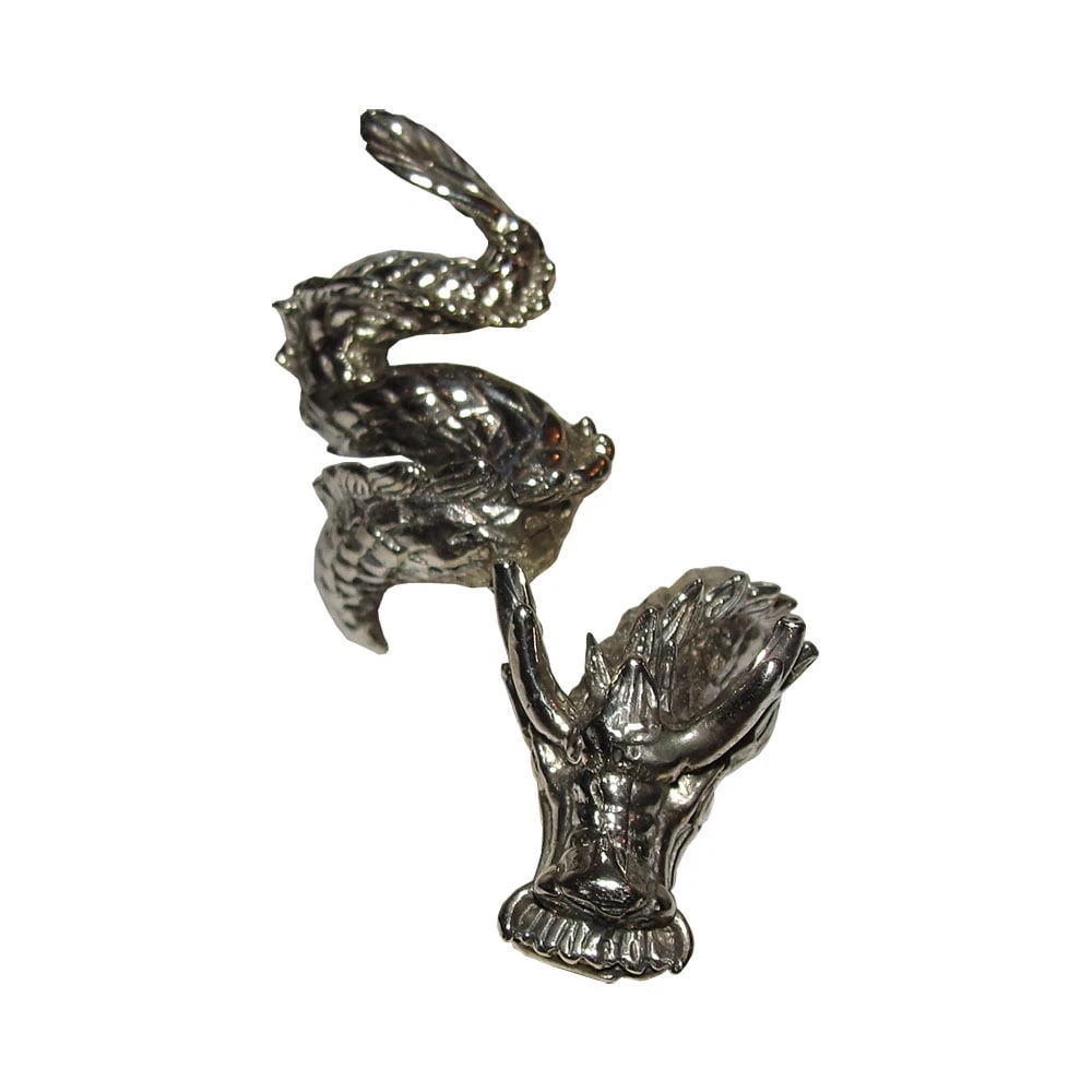 Chinese Dragon Cocktail Ring Unisex - 3