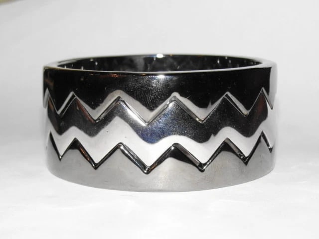 Eddie Borgo Silver Plated Bear Trap Bangles - 3