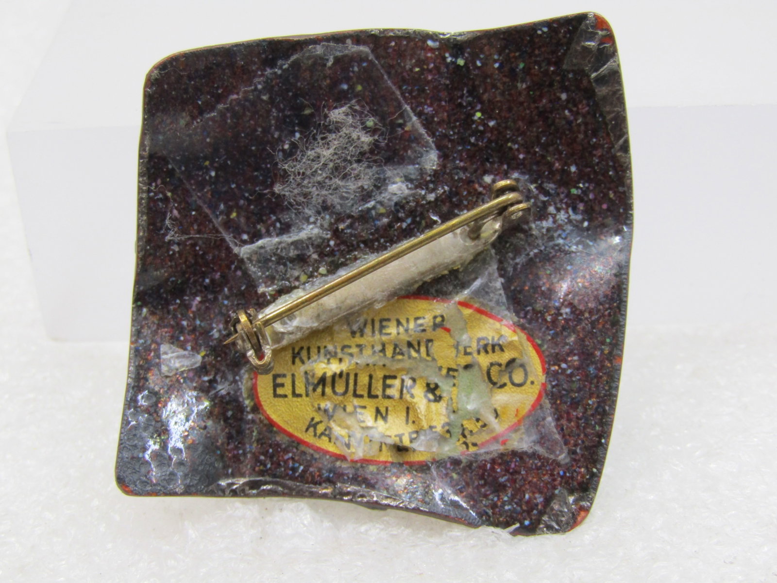Vintage Mod Abstract Brooch, Elfi Muller and Co., Mid-Century - 5