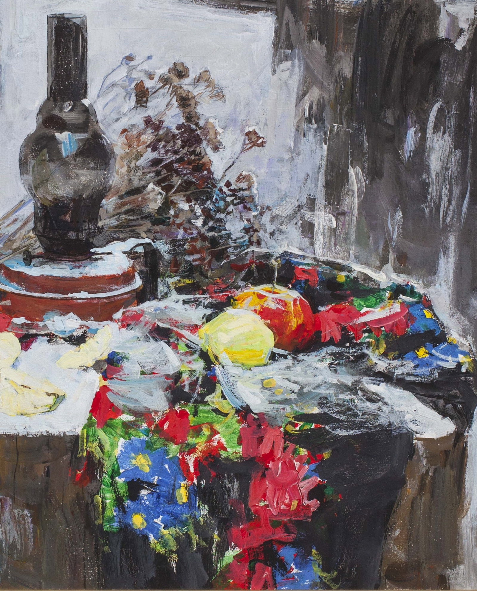 Oil painting Winter still life Ukrainian Artist - 3