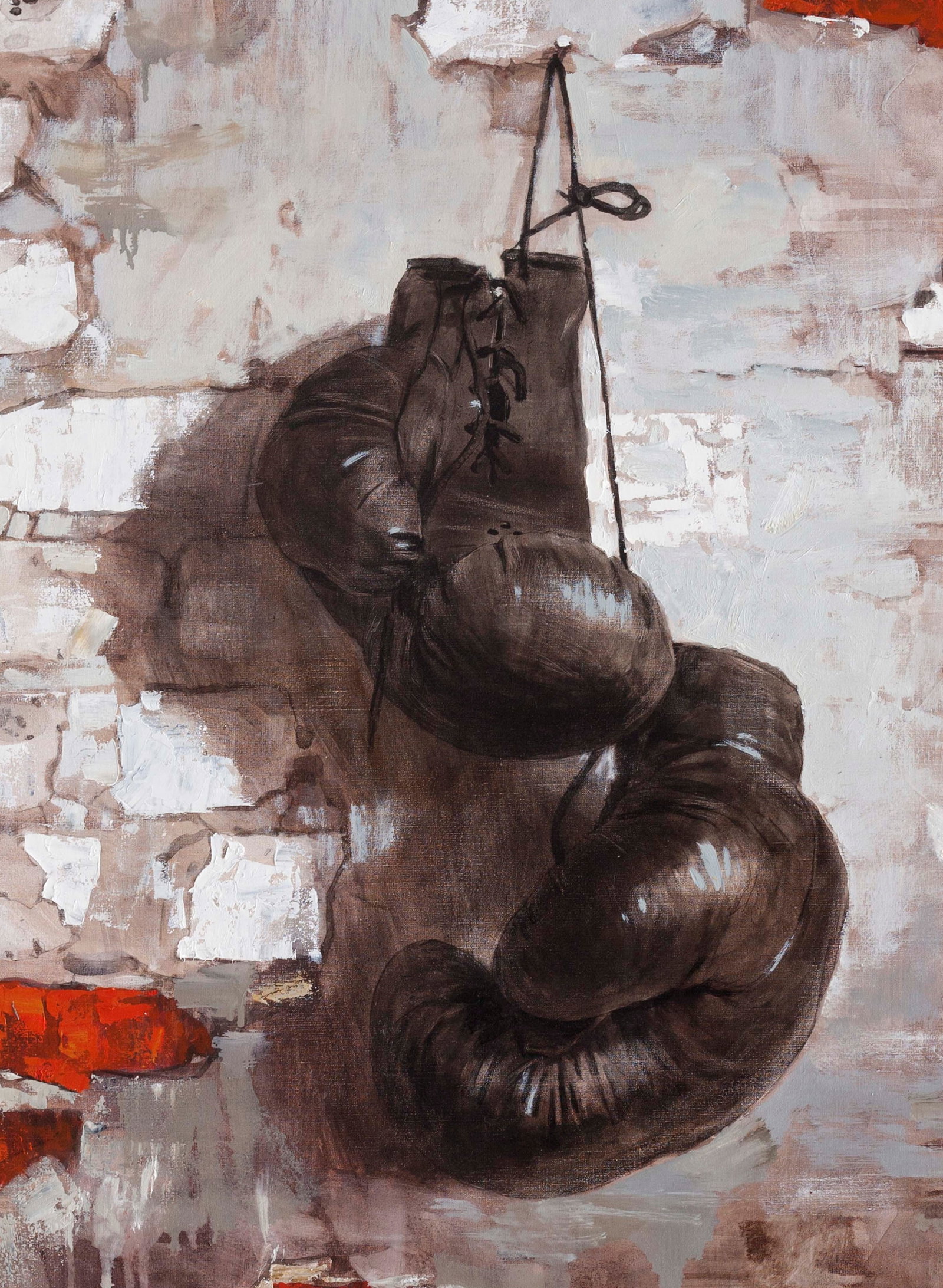 Oil painting Years later Ukrainian Artist - 2