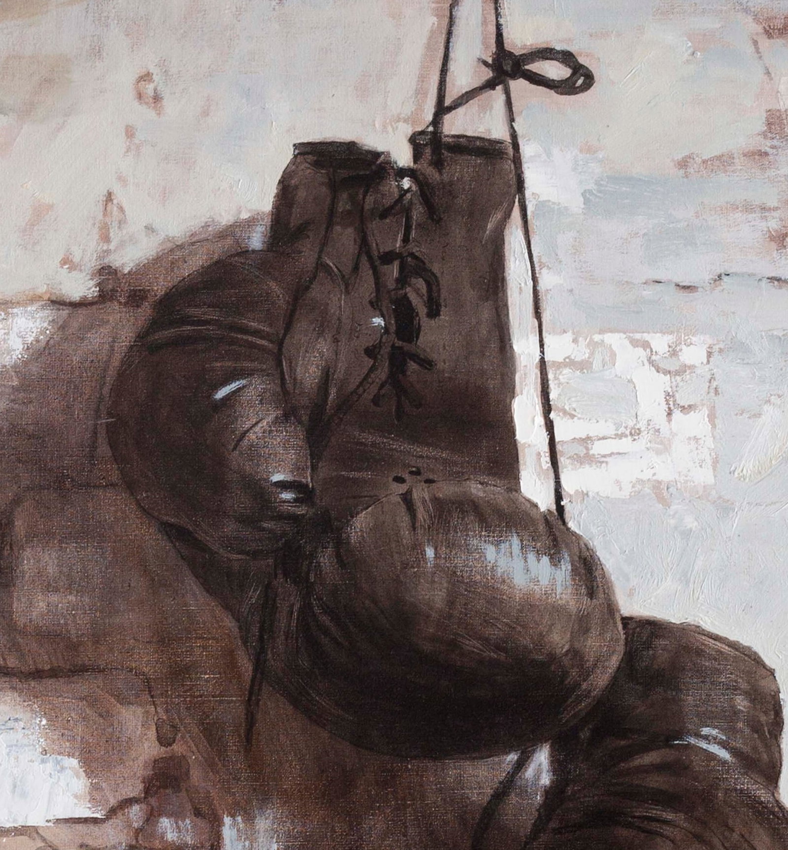 Oil painting Years later Ukrainian Artist - 3