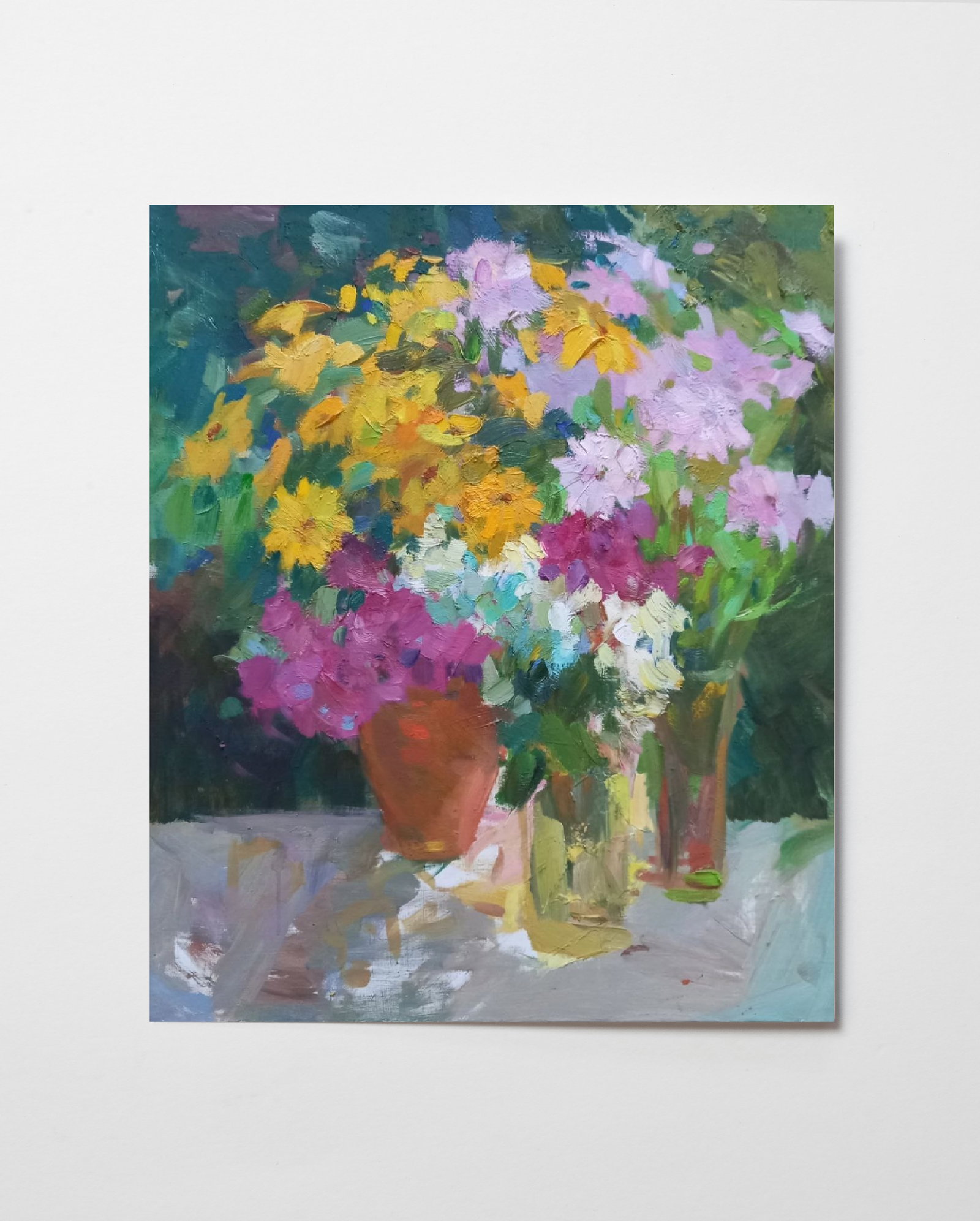 Oil painting Morning flowers Alex Ditriev - 2