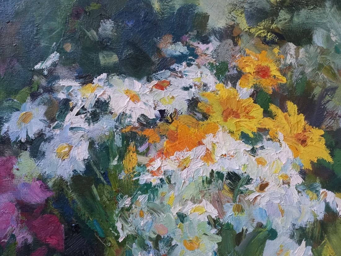 Oil painting Sunny bouquet Alex Ditriev - 7