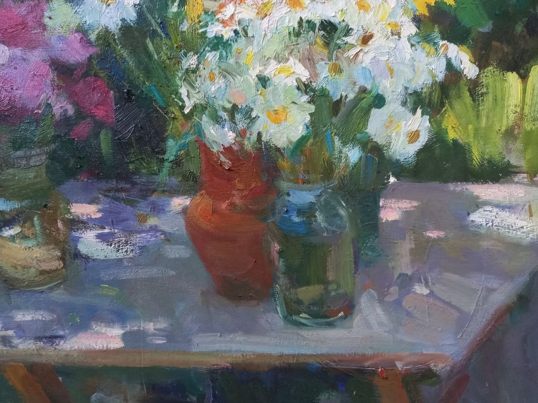 Oil painting Sunny bouquet Alex Ditriev - 9