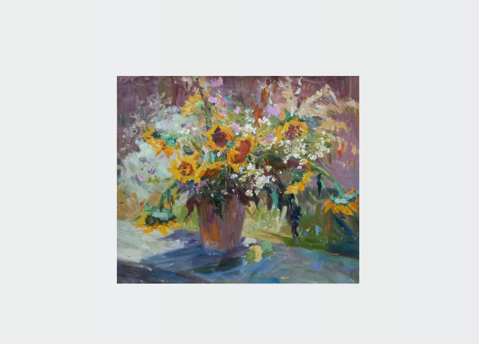 Oil painting in the light of Alex Ditriev - 2