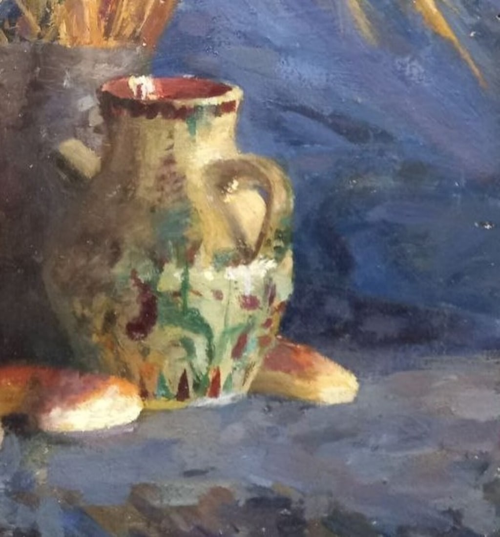 Oil painting Spikelets Alex Ditriev - 3