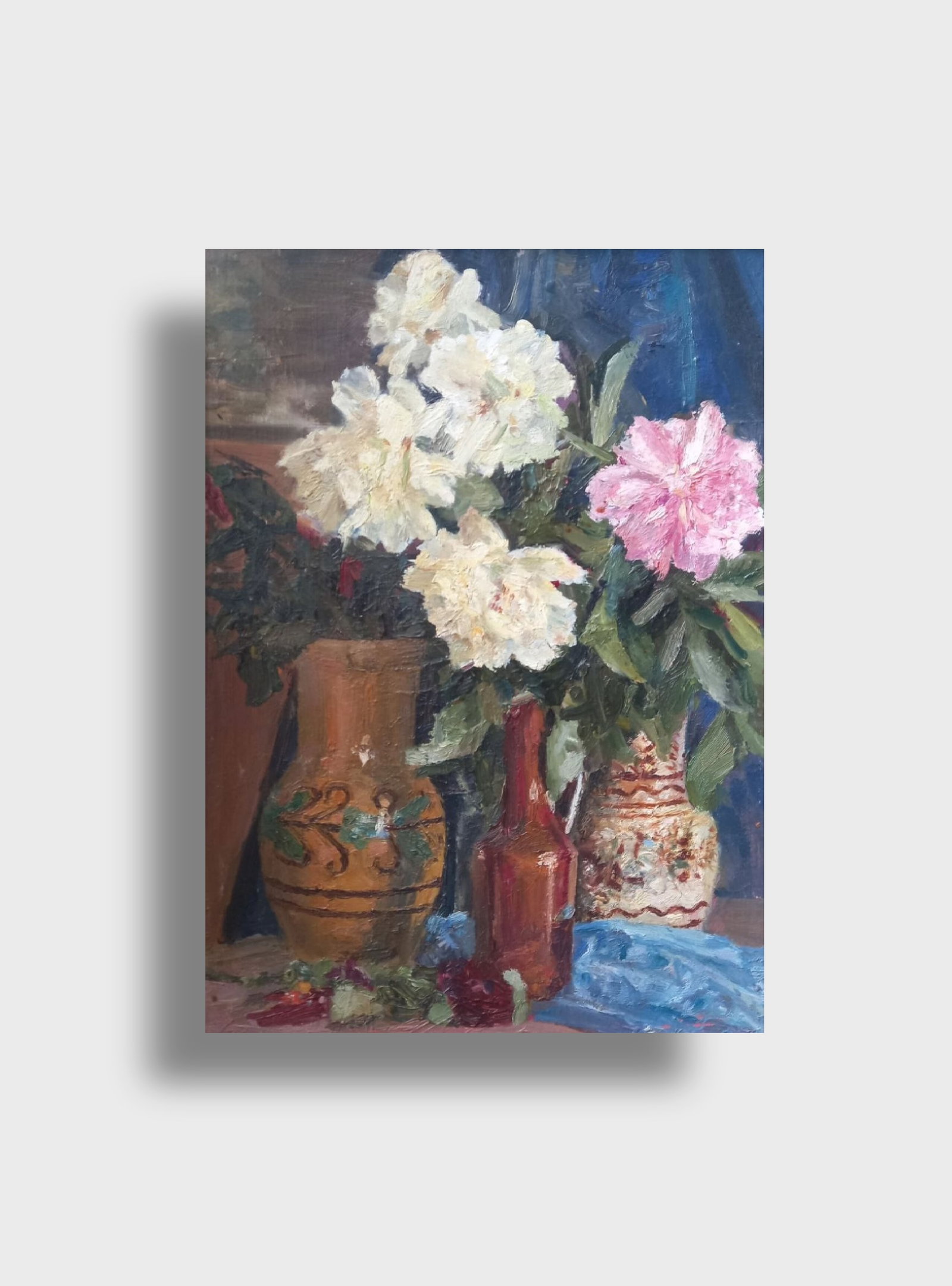 Oil painting Peonies Alex Ditriev - 6