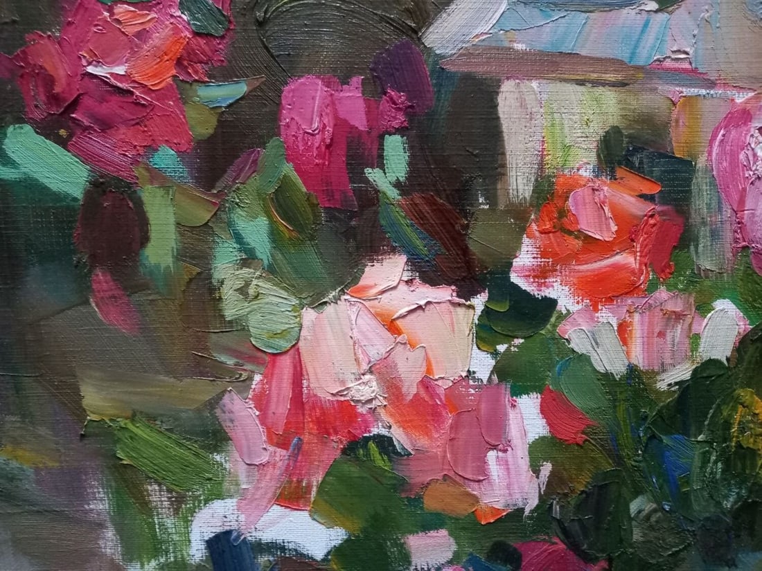 Oil painting Summer still life Alex Ditriev - 6