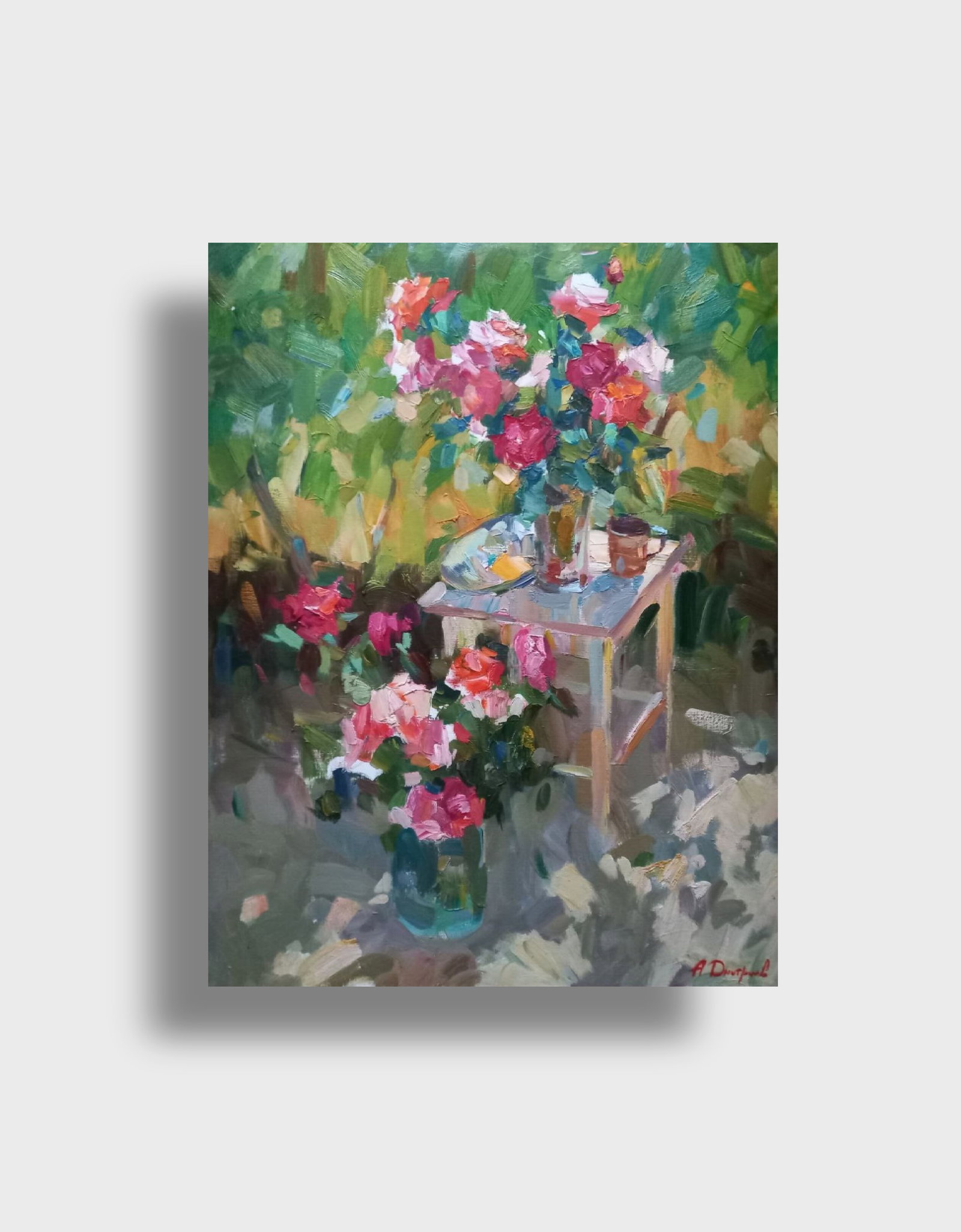 Oil painting Summer still life Alex Ditriev - 8