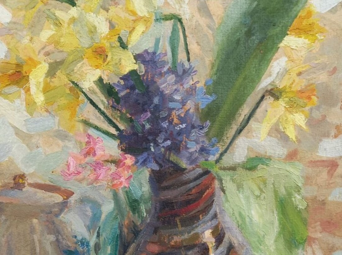 Oil painting Morning bouquet Alex Ditriev - 2