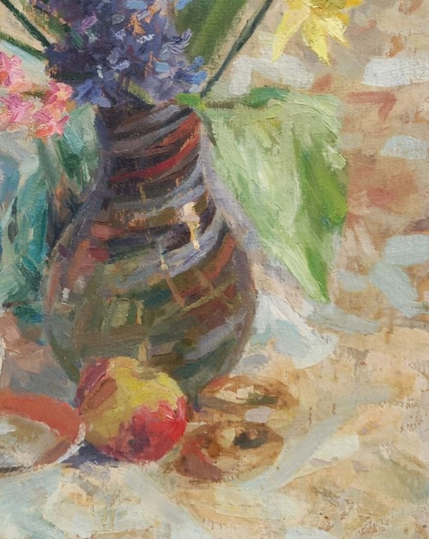 Oil painting Morning bouquet Alex Ditriev - 3