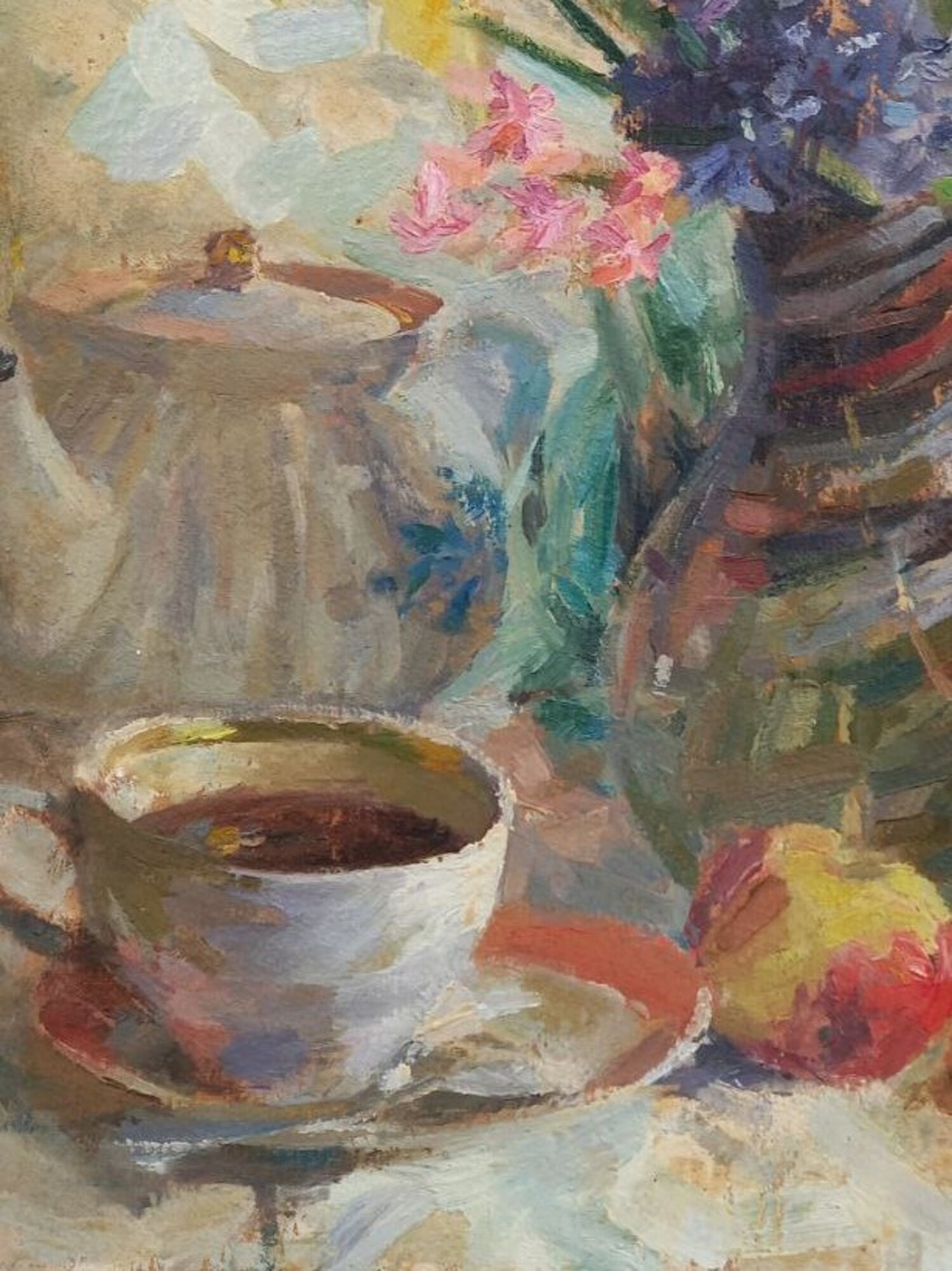 Oil painting Morning bouquet Alex Ditriev - 4