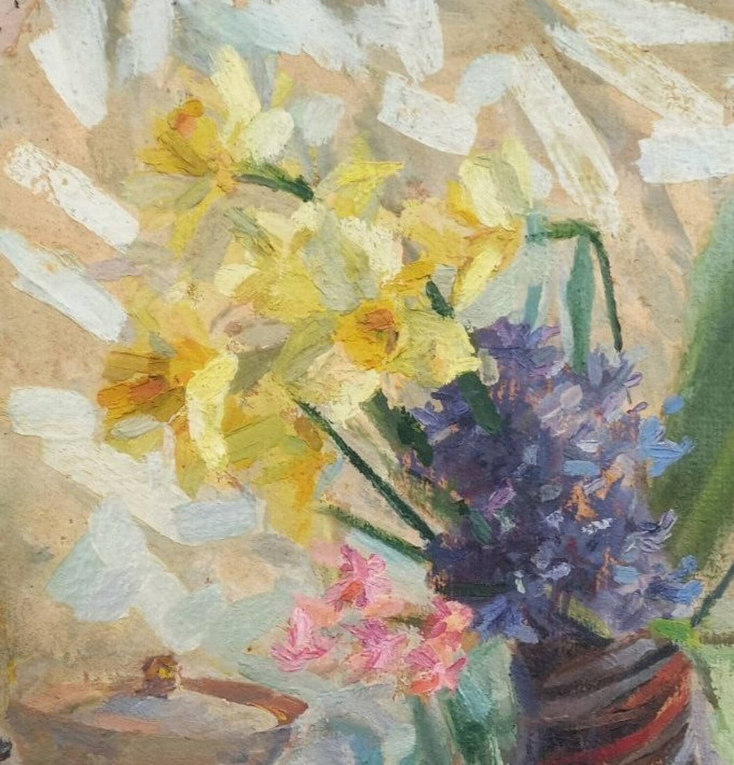 Oil painting Morning bouquet Alex Ditriev - 5
