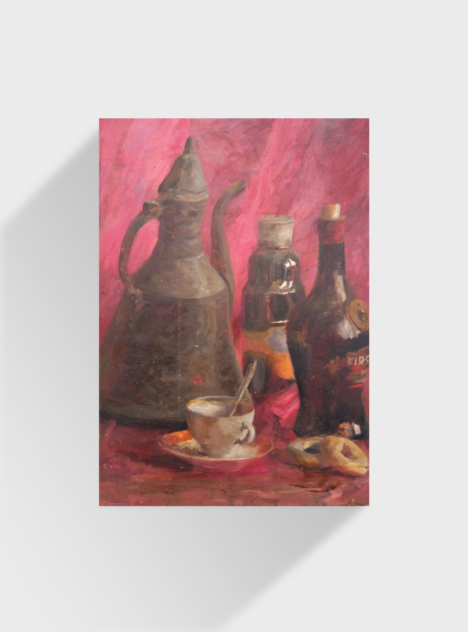Oil painting Still life with coffee Alex Ditriev - 6